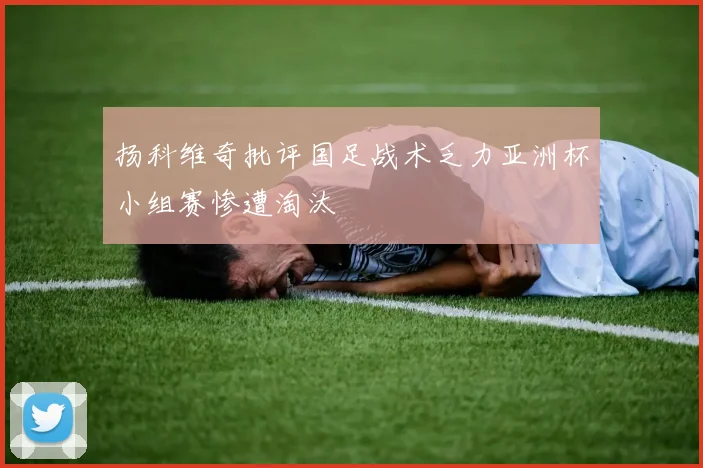 扬科维奇批评国足战术乏力亚洲杯小组赛惨遭淘汰