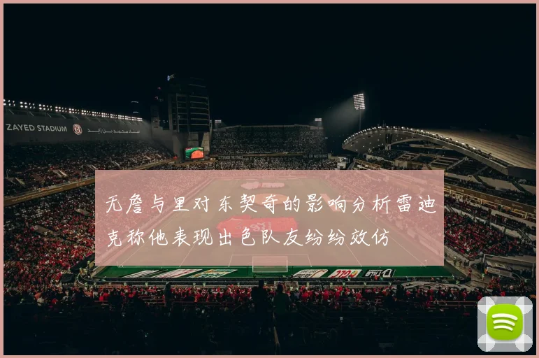 无詹与里对东契奇的影响分析雷迪克称他表现出色队友纷纷效仿