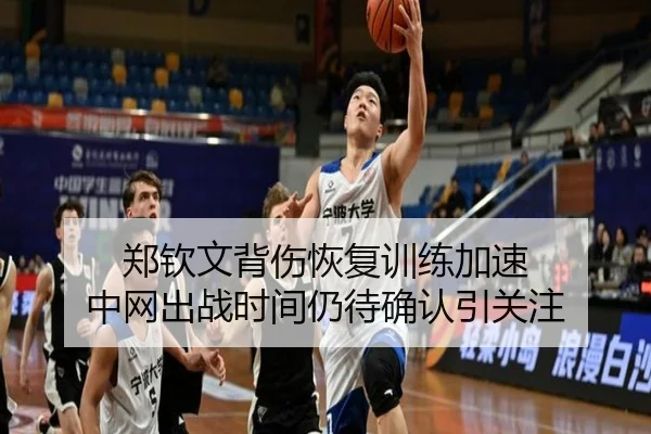 郑钦文背伤恢复训练加速 中网出战时间仍待确认引关注（super）